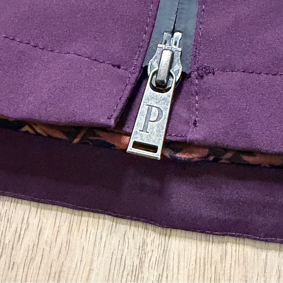 Pendleton Water Resistant Hooded Parka Rain Jacket Womens Small Plum Purple - Picture 6 of 13